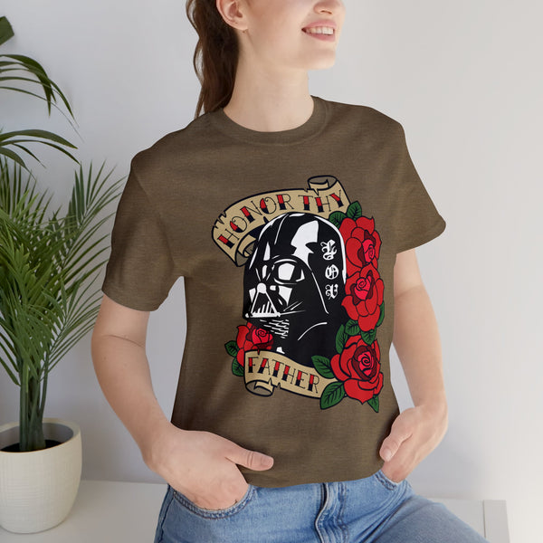 Honor Thy Father - Unisex Jersey Short Sleeve Tee