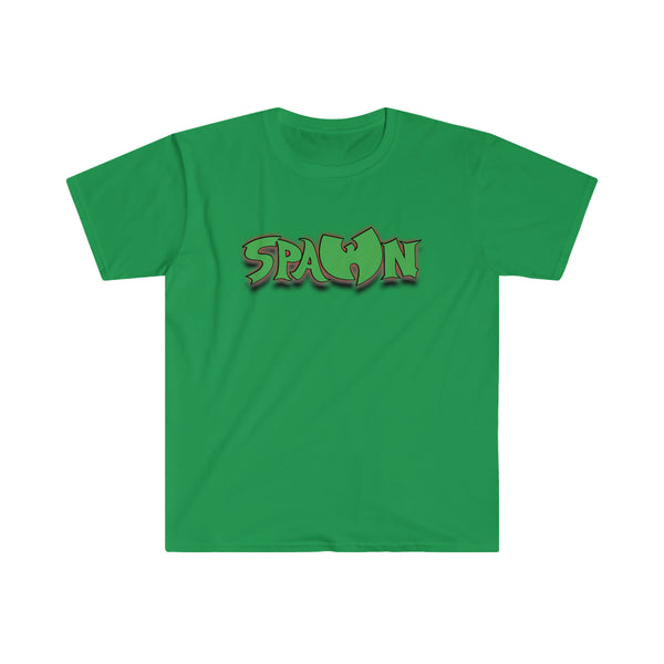 SpawnWU Green Logo - Unisex Softstyle T-Shirt