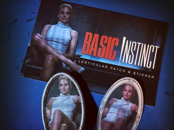 Basic Instinct Lenticular Patch & Sticker Set
