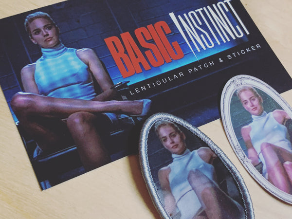 Basic Instinct Lenticular Patch & Sticker Set