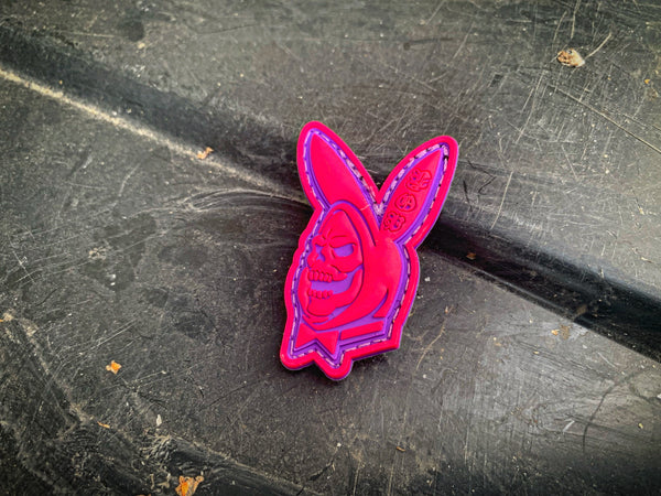 Skelboy Magenta/Purple 3D Ranger Eye PVC patch