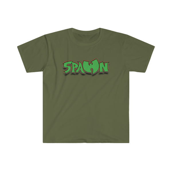 SpawnWU Green Logo - Unisex Softstyle T-Shirt