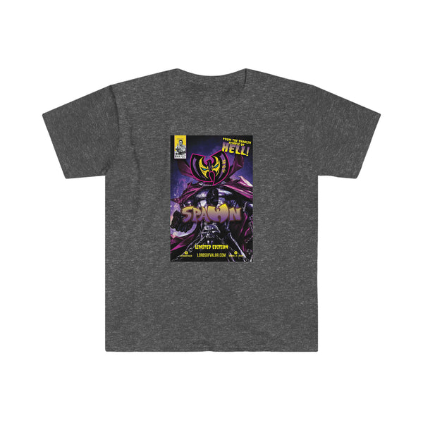 SpawnWU Purple Comic Cover - Unisex Softstyle T-Shirt