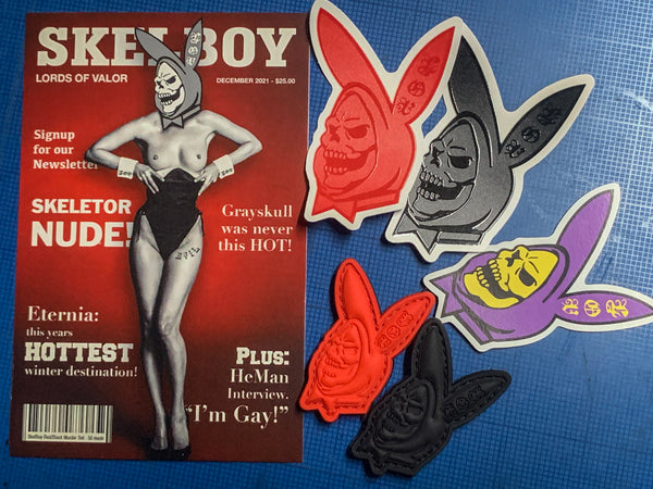 SkelBoy - Murder - 2 RE's, 2 Stickers, 1 Magnet