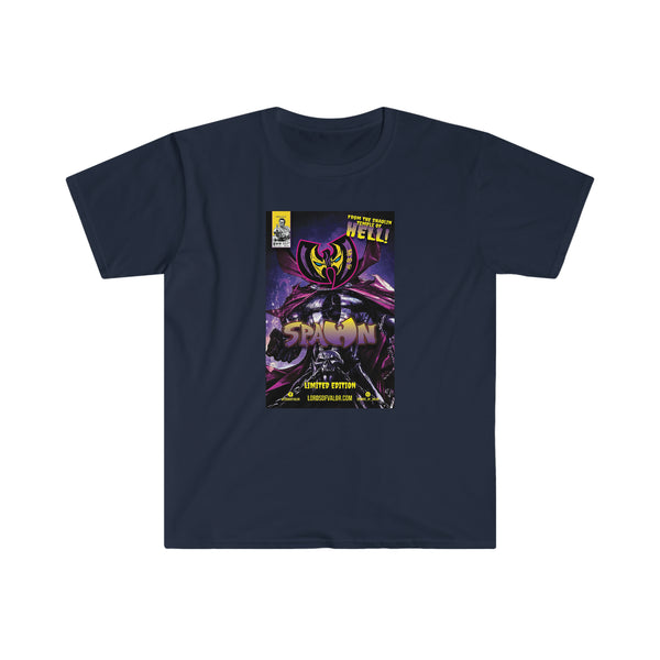 SpawnWU Purple Comic Cover - Unisex Softstyle T-Shirt