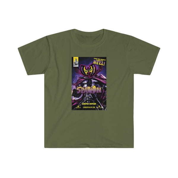SpawnWU Purple Comic Cover - Unisex Softstyle T-Shirt