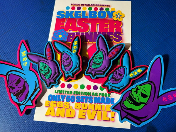 Easter Skelboy Bunnies Sets (includes matching blem set)