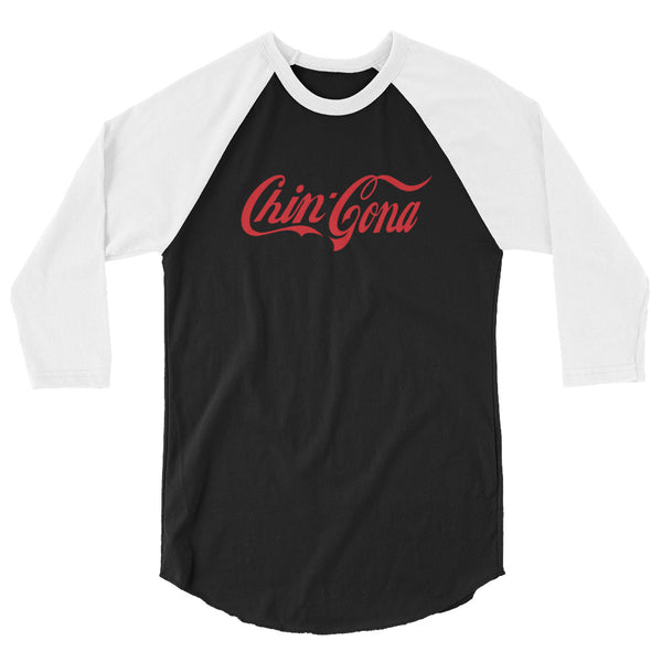 Chin-Gona 3/4 sleeve raglan shirt