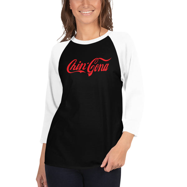 Chin-Gona 3/4 sleeve raglan shirt