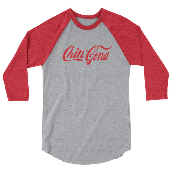 Chin-Gona 3/4 sleeve raglan shirt