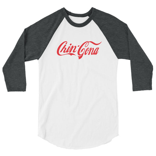 Chin-Gona 3/4 sleeve raglan shirt