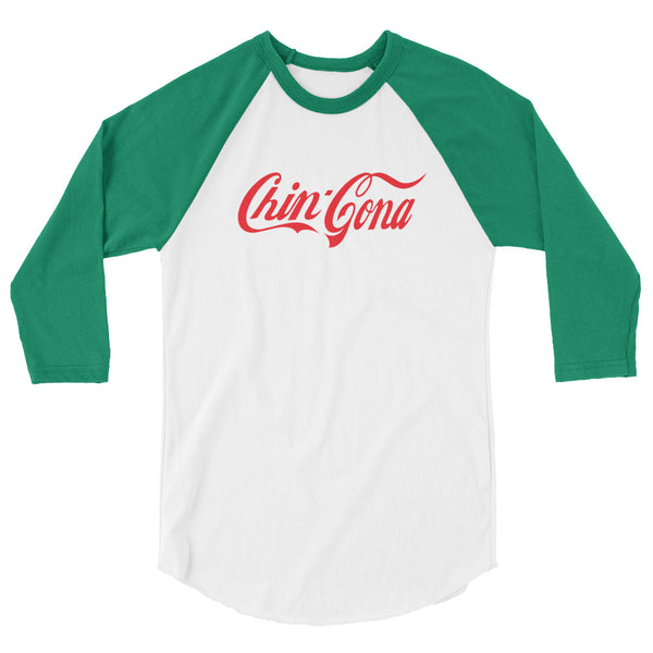 Chin-Gona 3/4 sleeve raglan shirt