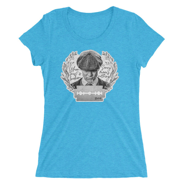 Sorry Means Nothing - Ladies' short sleeve t-shirt