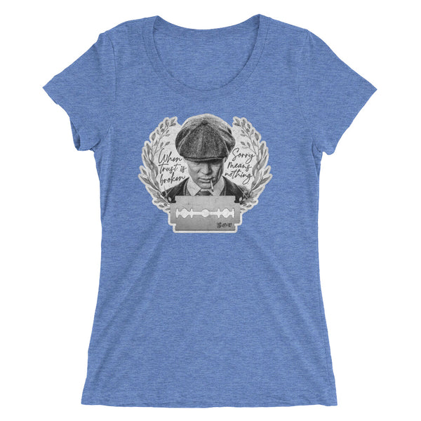 Sorry Means Nothing - Ladies' short sleeve t-shirt