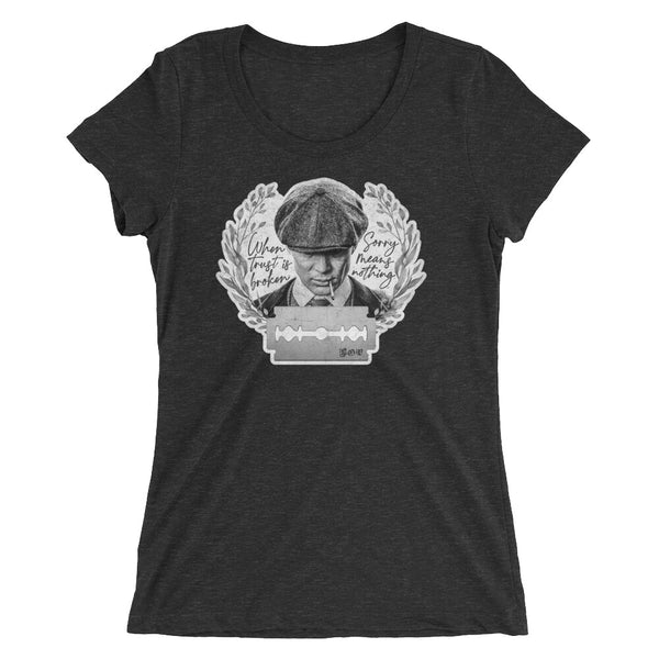 Sorry Means Nothing - Ladies' short sleeve t-shirt