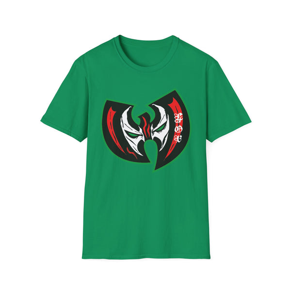 SpawnWu Mask Logo T-Shirt — Urban Hip-Hop Streetwear Tee