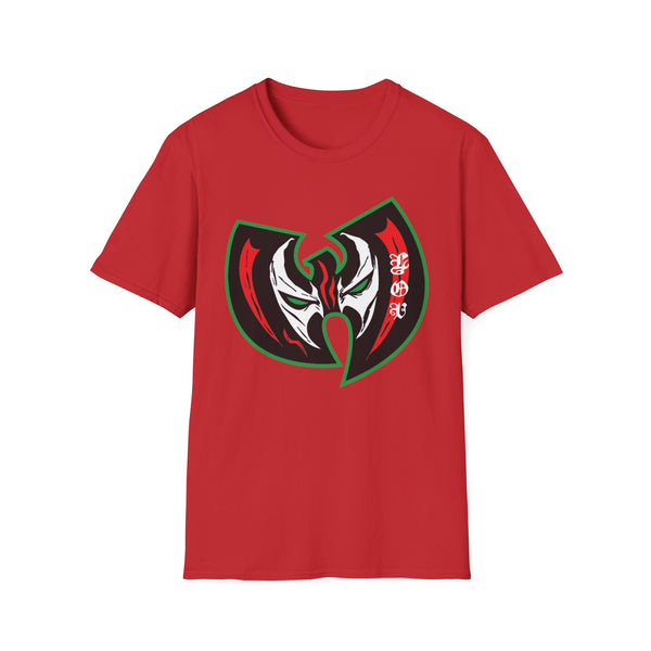 SpawnWu Mask Logo T-Shirt — Urban Hip-Hop Streetwear Tee