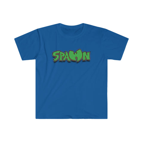 SpawnWU Green Logo - Unisex Softstyle T-Shirt