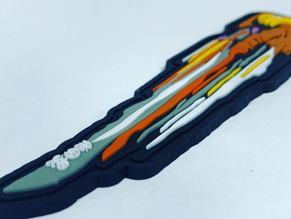 Rocketeer 3D GITD PVC Nametape Patch