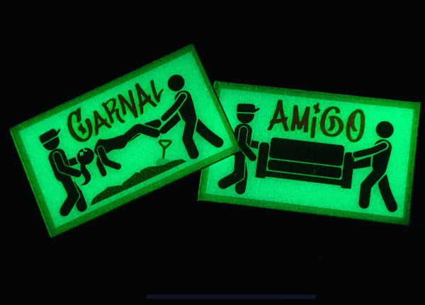 Amigo / Carnal - Acrylic Glow in the Dark Ranger Eyes