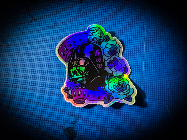 Honor Thy Father Purple Haze - Holographic Sticker