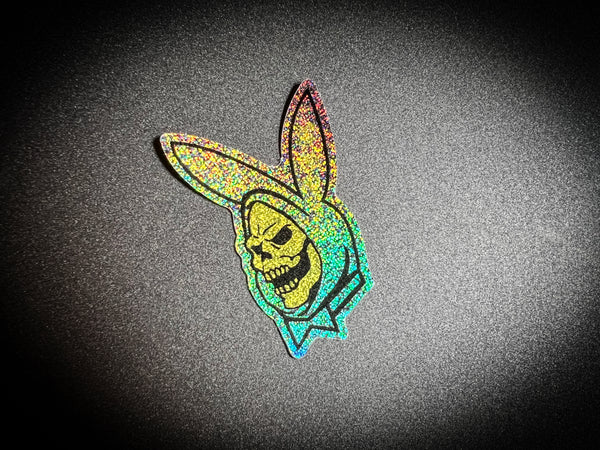 SkelBoy Bling - Glitter Vinyl Diecut Sticker
