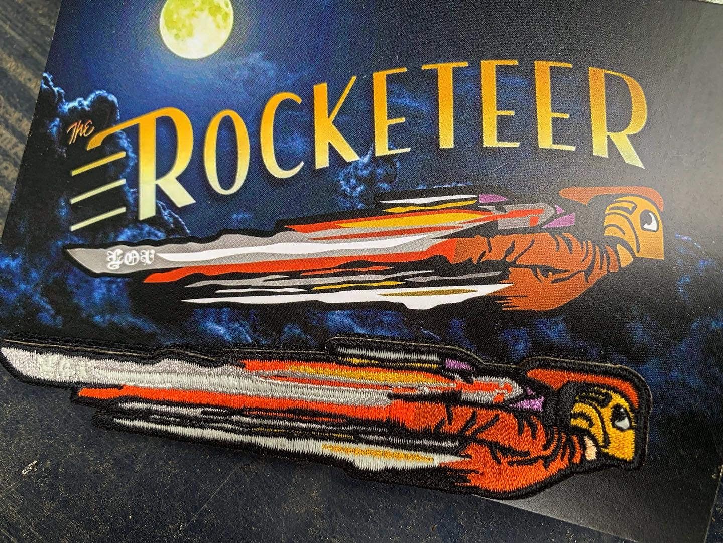 Rocketeer Embroidered Patch